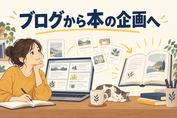 ブログの人気記事から本の企画を探す手順