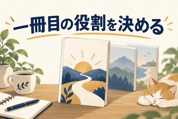 シリーズ出版を考える前に一冊目の役割を決めよう